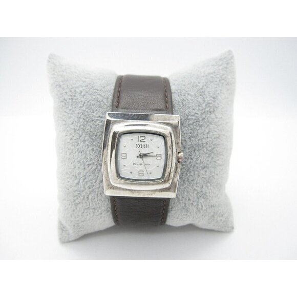 Women\'s‎ Ecclissi Sterling Silver Quartz WR Analog Dial Causal Watch (F90) main image 12